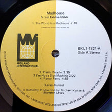Carica l&#39;immagine nel visualizzatore di Gallery, Silver Convention : Madhouse (LP, Album, Ind)
