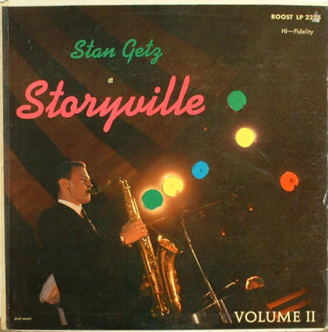 Stan Getz : At Storyville - Vol. 2 (LP, Comp, Mono)