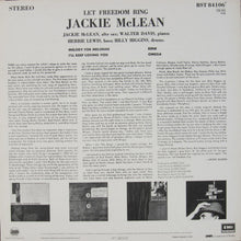Carica l&#39;immagine nel visualizzatore di Gallery, Jackie McLean : Let Freedom Ring (LP, Album, RE, RM, DMM)
