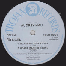 Carica l&#39;immagine nel visualizzatore di Gallery, Audrey Hall / Don Evans (3) : Heart Made Of Stone / It&#39;s Hard To Believe (12&quot;)
