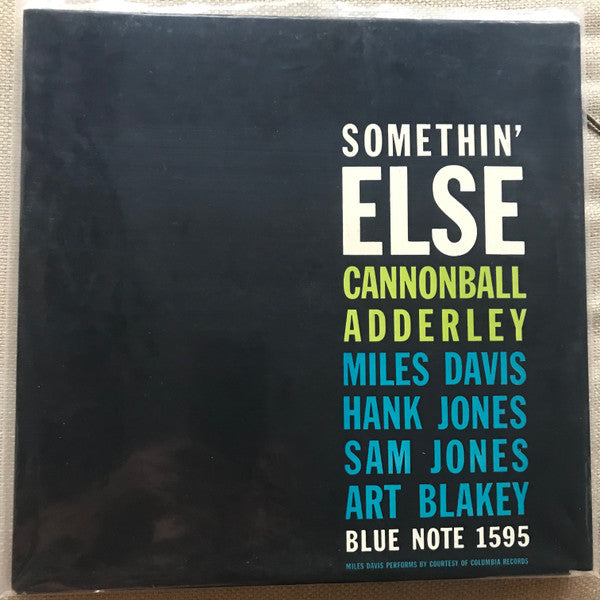 Cannonball Adderley : Somethin' Else (LP, Album, Mono, RP)
