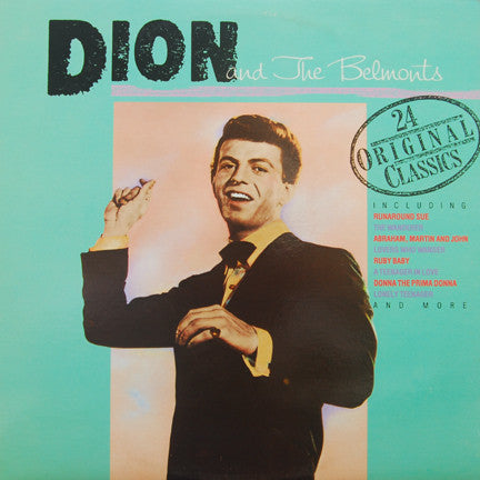 Dion & The Belmonts : 24 Original Classics (2xLP, Album, Comp, Ind)