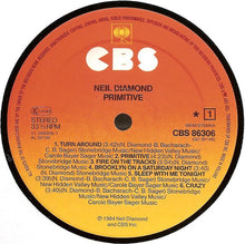 Carica l&#39;immagine nel visualizzatore di Gallery, Neil Diamond : Primitive (LP, Album)
