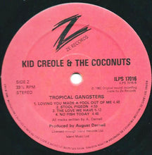 Carica l&#39;immagine nel visualizzatore di Gallery, Kid Creole &amp; The Coconuts* : Tropical Gangsters (LP, Album)
