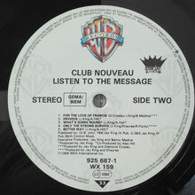 Carica l&#39;immagine nel visualizzatore di Gallery, Club Nouveau : Listen To The Message (LP, Album)
