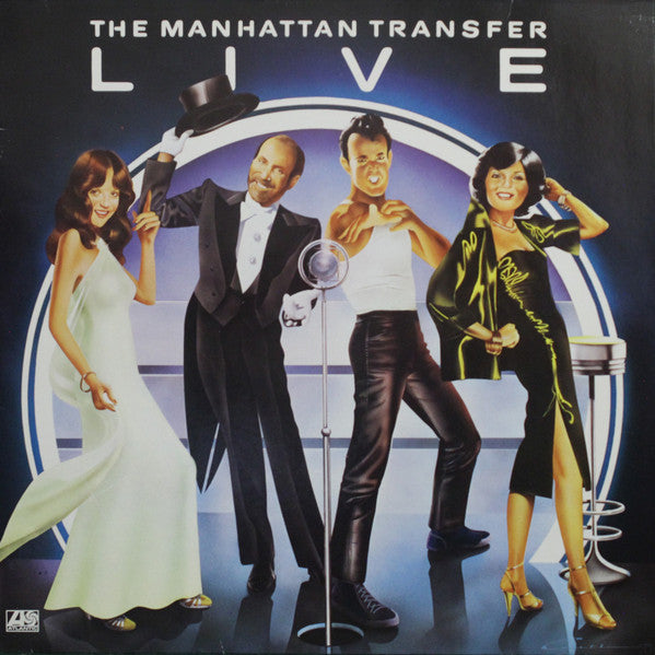 The Manhattan Transfer : Live (LP, Album, RE)