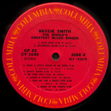 Carica l&#39;immagine nel visualizzatore di Gallery, Bessie Smith : The World&#39;s Greatest Blues Singer (2xLP, Comp, Mono, Ter)
