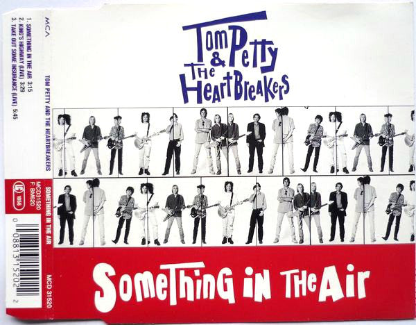 Tom Petty And The Heartbreakers : Something In The Air (CD, Single)