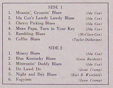 Carica l&#39;immagine nel visualizzatore di Gallery, Ida Cox : The Moanin&#39;, Groanin&#39; Blues (LP, Comp, RM)
