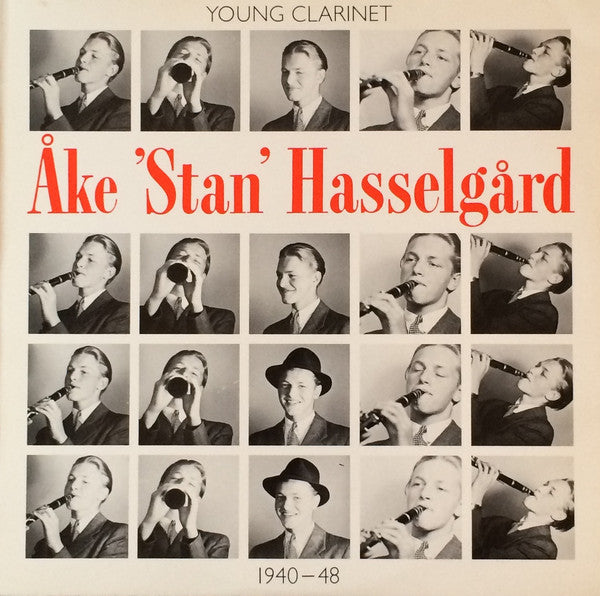 Åke Hasselgård : Young Clarinet 1940-48 (LP, Album, Comp)