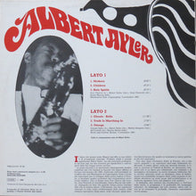 Carica l&#39;immagine nel visualizzatore di Gallery, Albert Ayler : Albert Ayler (LP, Album)
