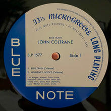 Carica l&#39;immagine nel visualizzatore di Gallery, John Coltrane : Blue Train (LP, Album, Mono, RE, S/Edition, 180)
