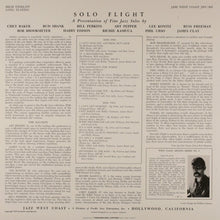 Carica l&#39;immagine nel visualizzatore di Gallery, Various : Solo Flight (LP, Album, Comp, RE)
