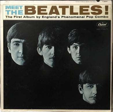The Beatles : Meet The Beatles! (LP, Album, Mono, RP, Scr)
