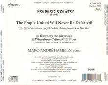 Carica l&#39;immagine nel visualizzatore di Gallery, Frederic Rzewski - Marc-André Hamelin : The People United Will Never Be Defeated! (CD, Album)

