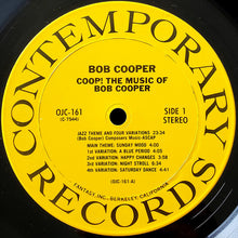 Carica l&#39;immagine nel visualizzatore di Gallery, Bob Cooper : Coop! The Music Of Bob Cooper (LP, Album, RE)
