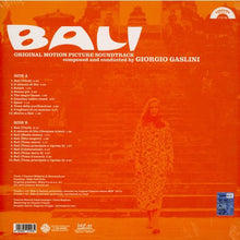 Carica l&#39;immagine nel visualizzatore di Gallery, Giorgio Gaslini : Bali (Colonna Sonora Originale Del Film) (LP, Album, RSD, Mono, Ltd, RE, Ora)

