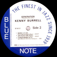 Carica l&#39;immagine nel visualizzatore di Gallery, Kenny Burrell &amp; The Jazz Guitar Band* : Generation (LP, Album)
