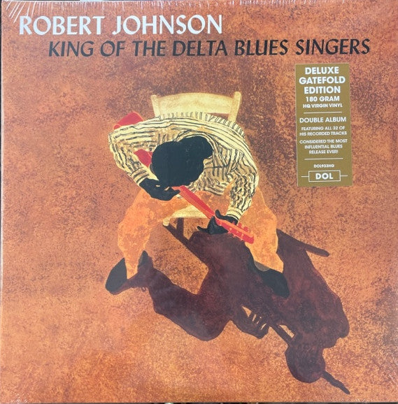 Robert Johnson : King Of The Delta Blues Singers (2xLP, Comp, RE, 180)