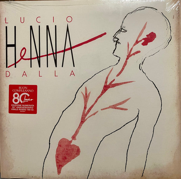 Lucio Dalla : Henna (LP, Ltd, Num, RE, Red)