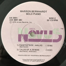 Carica l&#39;immagine nel visualizzatore di Gallery, Warren Bernhardt : Solo Piano (LP, Album)

