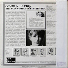 Carica l&#39;immagine nel visualizzatore di Gallery, The Jazz Composer&#39;s Orchestra : Communication (LP, Album, RE)
