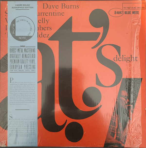 Art Taylor : A.T.'s Delight (LP, Album, RE, RM, DMM)