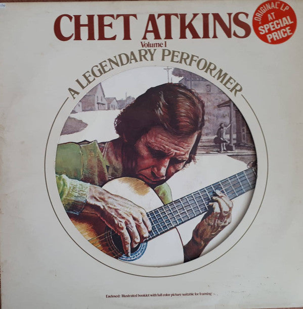 Chet Atkins : A Legendary Performer Volume 1 (LP, Comp)