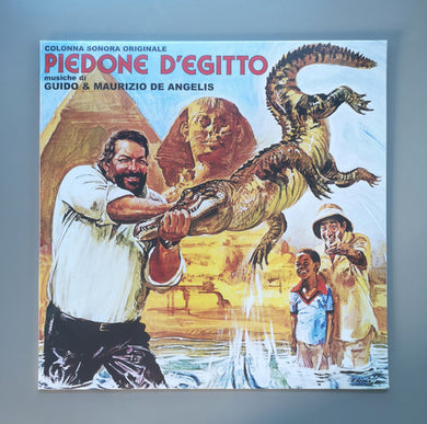 Guido And Maurizio De Angelis : Piedone D'Egitto (Colonna Sonora Originale) (LP, Ltd, Gre)