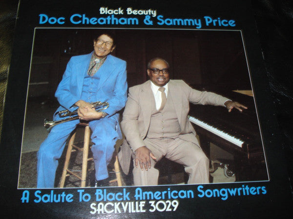 Doc Cheatham & Sammy Price : Black Beauty (LP)