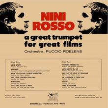 Carica l&#39;immagine nel visualizzatore di Gallery, Nini Rosso : A Great Trumpet For Great Films (LP, Album, Gat)
