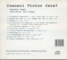 Carica l&#39;immagine nel visualizzatore di Gallery, Daniele Sepe : Conosci Victor Jara? (CD, Album + Box)
