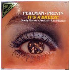 Itzhak Perlman, André Previn, Shelly Manne, Jim Hall, Red Mitchell : It's A Breeze (LP, Album)