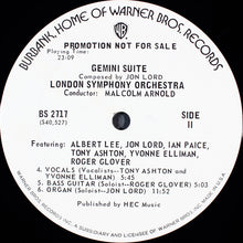 Carica l&#39;immagine nel visualizzatore di Gallery, Jon Lord / London Symphony Orchestra : Gemini Suite (LP, Album, Promo)
