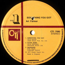Carica l&#39;immagine nel visualizzatore di Gallery, Art Farmer : Something You Got (LP, Album)
