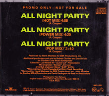 Carica l&#39;immagine nel visualizzatore di Gallery, Buster Poindexter : All Night Party (CD, Single, Promo)
