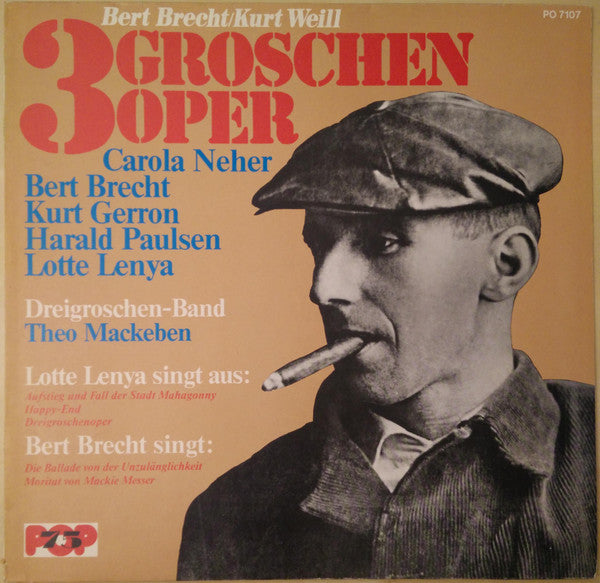 Bertolt Brecht / Kurt Weill : 3 Groschenoper (LP)