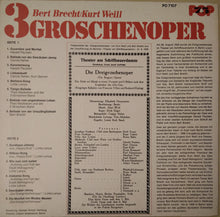 Carica l&#39;immagine nel visualizzatore di Gallery, Bertolt Brecht / Kurt Weill : 3 Groschenoper (LP)
