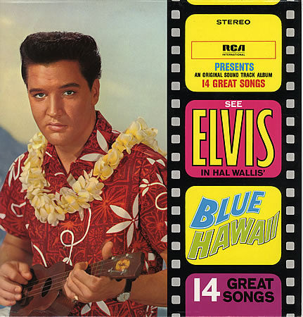 Elvis Presley : Blue Hawaii (LP, Album, RE)