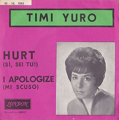Timi Yuro : Hurt = Si, Sei Tu / I Apologize = Mi Scuso (7