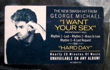 Carica l&#39;immagine nel visualizzatore di Gallery, George Michael : I Want Your Sex (12&quot;)
