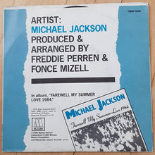 Carica l&#39;immagine nel visualizzatore di Gallery, Michael Jackson : Farewell My Summer Love (7&quot;)
