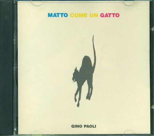Gino Paoli : Matto Come Un Gatto (CD, Album)