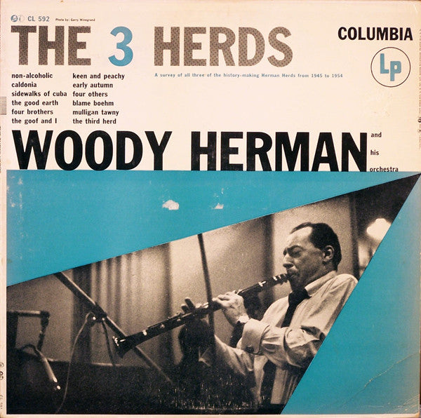 Woody Herman And His Orchestra : The 3 Herds (LP, Comp)