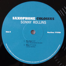 Carica l&#39;immagine nel visualizzatore di Gallery, Sonny Rollins : Saxophone Colossus (LP, Album, Ltd, RE, RM, 180)
