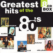 Carica l&#39;immagine nel visualizzatore di Gallery, Various : Greatest Hits Of The 80&#39;s (8xCD, Comp + Box)
