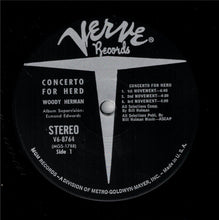 Carica l&#39;immagine nel visualizzatore di Gallery, Woody Herman And The Thundering Herd : Concerto For Herd (LP, Album)
