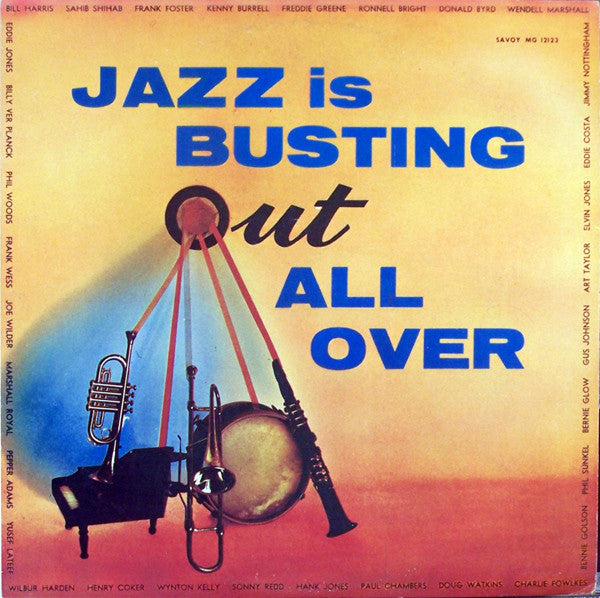 Various : Jazz Is Busting Out All Over (LP, Comp)