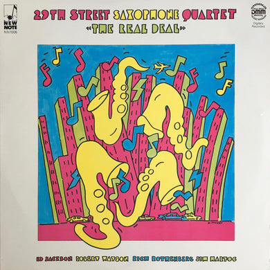 29th Street Saxophone Quartet : The Real Deal (LP, Album)