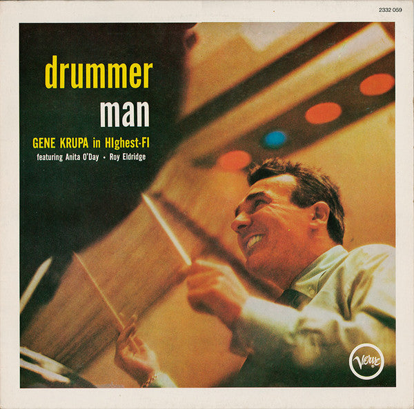 Gene Krupa : Drummer Man (LP, Album, RE)